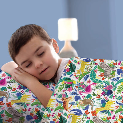 Jungle - Calming Sensory Compression Sheet Compression Bed Sheet JettProof.com.au 