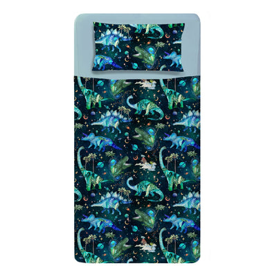 Jurassic Nights Calming Sensory Compression Sheet Compression Bed Sheet JettProof 