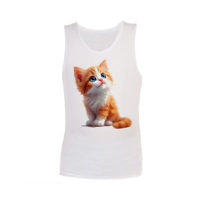 Sensory Singlet | Child | Kitten Singlets JettProof 1 (48 - 49cm) White 