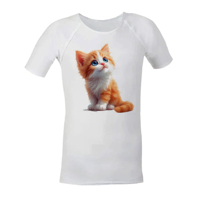 Sensory Shirt | Child | Kitten JettProof 1 (48 - 49cm) White 