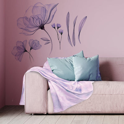Lavender Watercolour - Plush Blanket Plush Blanket JettProof 