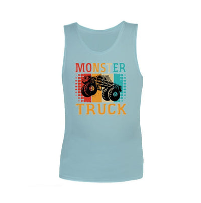 Sensory Singlet | Child | Monster Truck Singlets JettProof.com.au 1 (48 - 49cm) Sky 