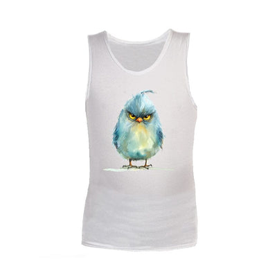 Sensory Singlet | Child | Moody Bird Sensory Singlet JettProof 1 (48 - 49cm) White 