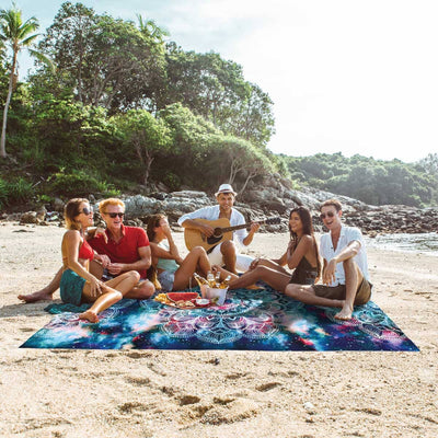 Mystic - Sand Free Beach Towel Sand-Free Towel JETTPROOF Calming Sensory Clothing Inspired by Jett Jumbo Beach Blanket 