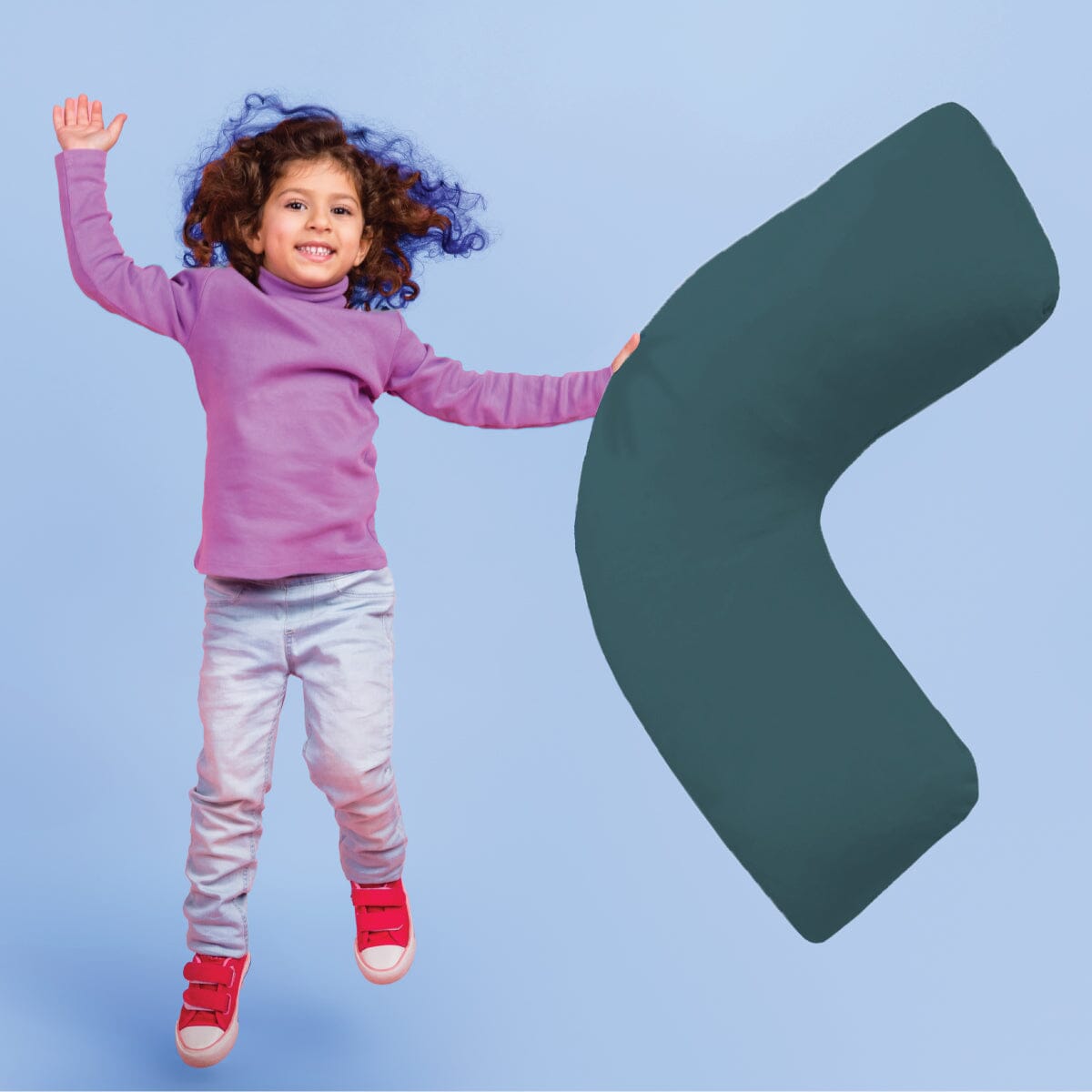 Ocean Curved Sensory Pillowcase Sensory Pillowcase JettProof.com.au 