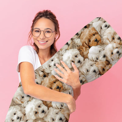 Puppies - Sensory Body Pillow Cover Sensory Pillowcase JettProof 
