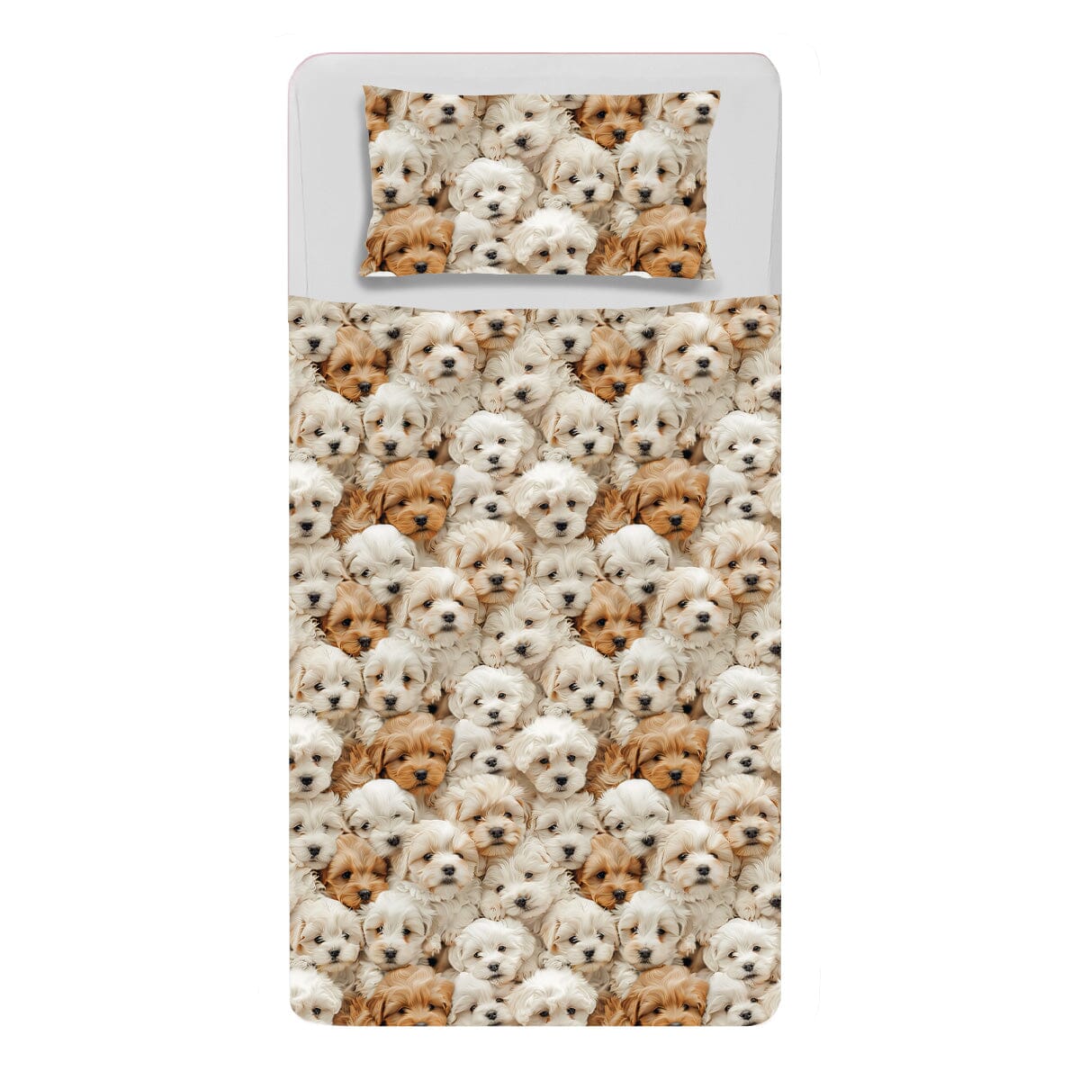 Puppies Calming Sensory Compression Sheet Compression Bed Sheet JettProof 