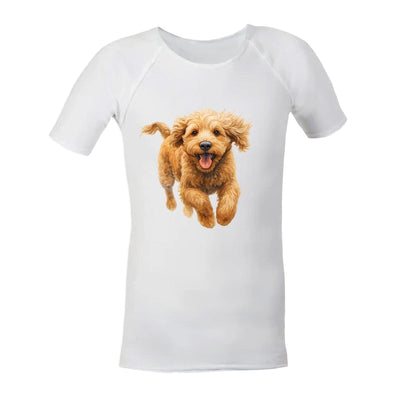 Sensory Shirt | Child | Puppies JettProof 1 (48 - 49cm) White 