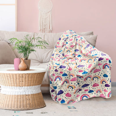 Rainbows - Plush Blanket Plush Blanket JettProof 