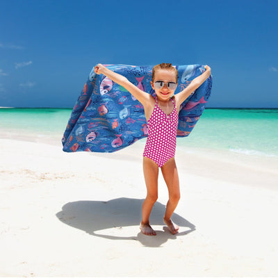 Reef - Kids Sand Free Beach Towel Sand-Free Towel JETTPROOF Calming Sensory Clothing Inspired by Jett 