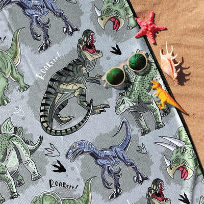 Roar - Kids Sand Free Beach Towel Sand Free Towel JettProof 