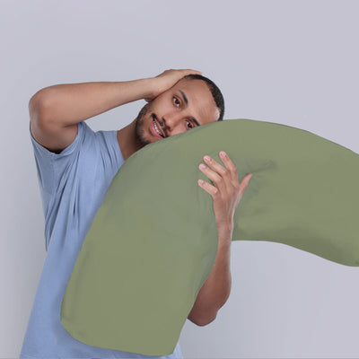 Sage Curved Sensory Pillowcase Pillowcases JettProof 