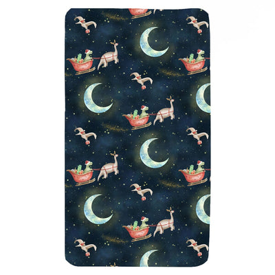 Santa Roars Sensory Fitted Bed Sheet