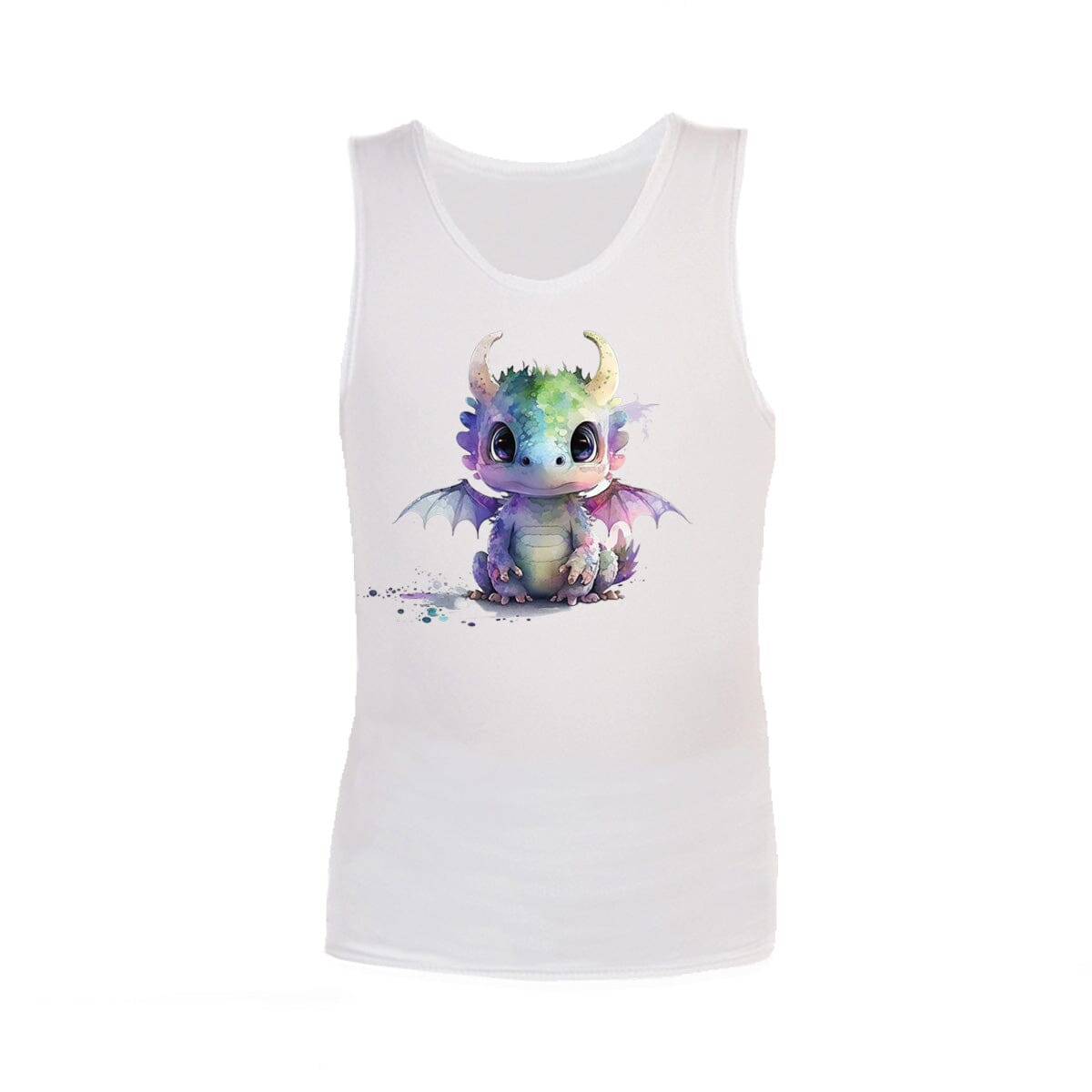 Sensory Singlet | Child | Dragon Singlets JettProof.com.au 1 (48 - 49cm) White 