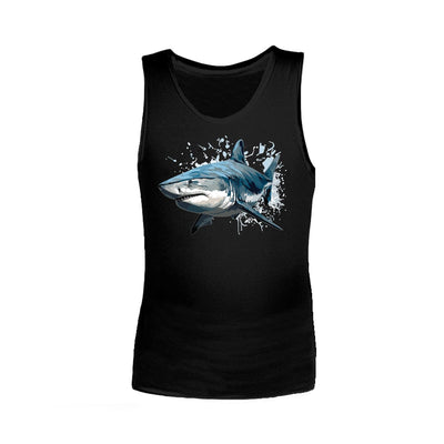 Sensory Singlet | Child | Shark Singlets JettProof.com.au 1 (48 - 49cm) Black 