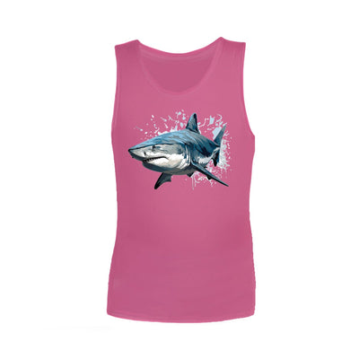 Sensory Singlet | Child | Shark Singlets JettProof.com.au 1 (48 - 49cm) Pink 