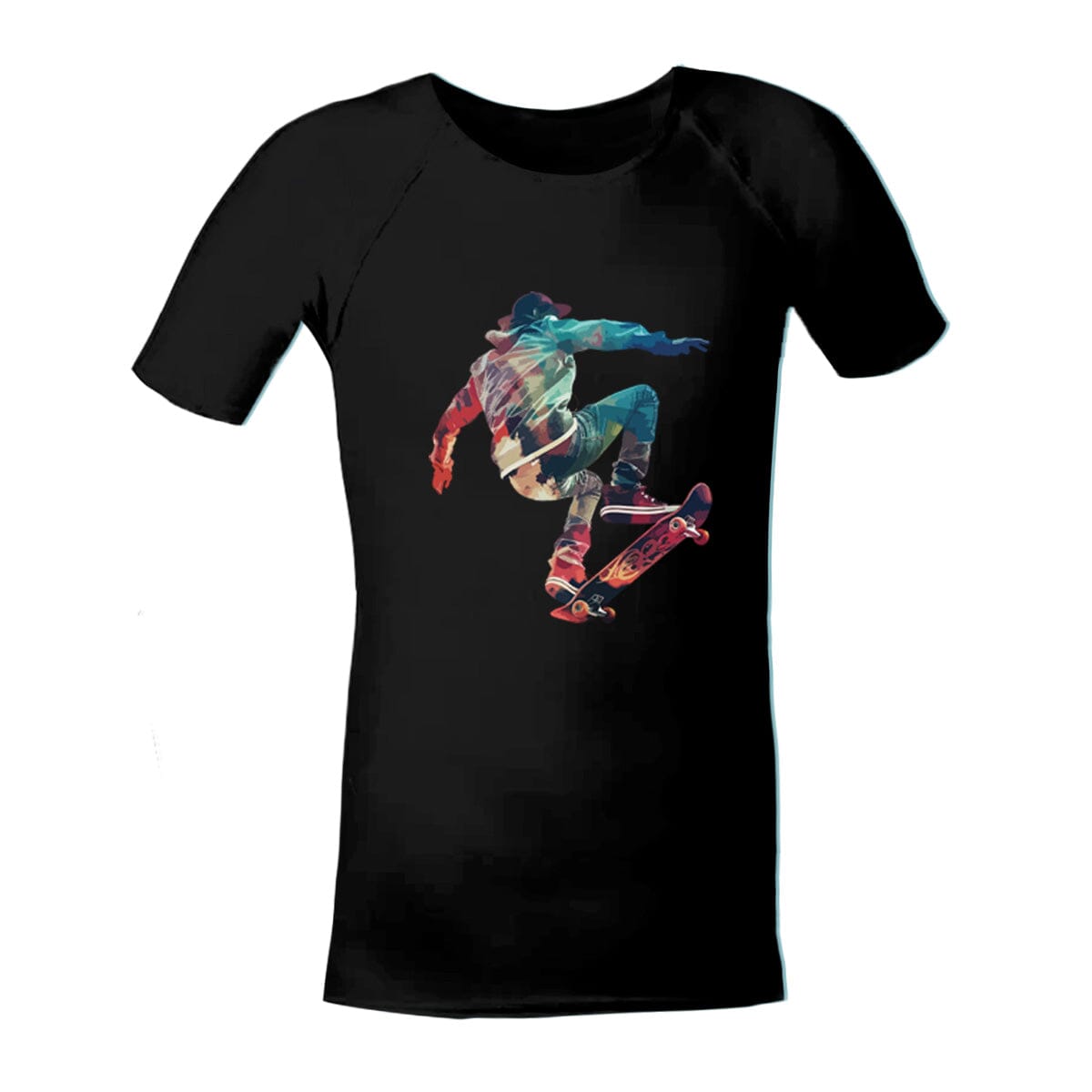 Sensory Shirt | Adult | Skater Shirts JettProof 4XS (70 - 74cm) Black 