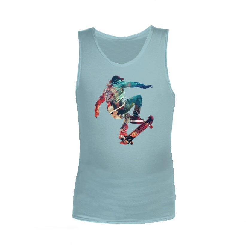 Sensory Singlet | Child | Skater Singlets JettProof 1 (48 - 49cm) Sky 