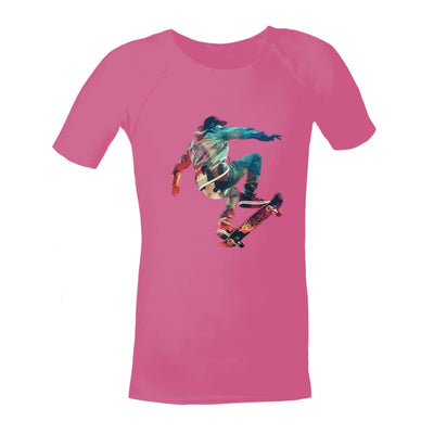 Sensory Shirt | Child | Skater JettProof 1 (48 - 49cm) Pink 
