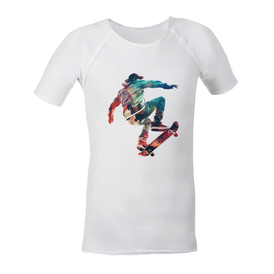 Sensory Shirt | Child | Skater JettProof 1 (48 - 49cm) White 