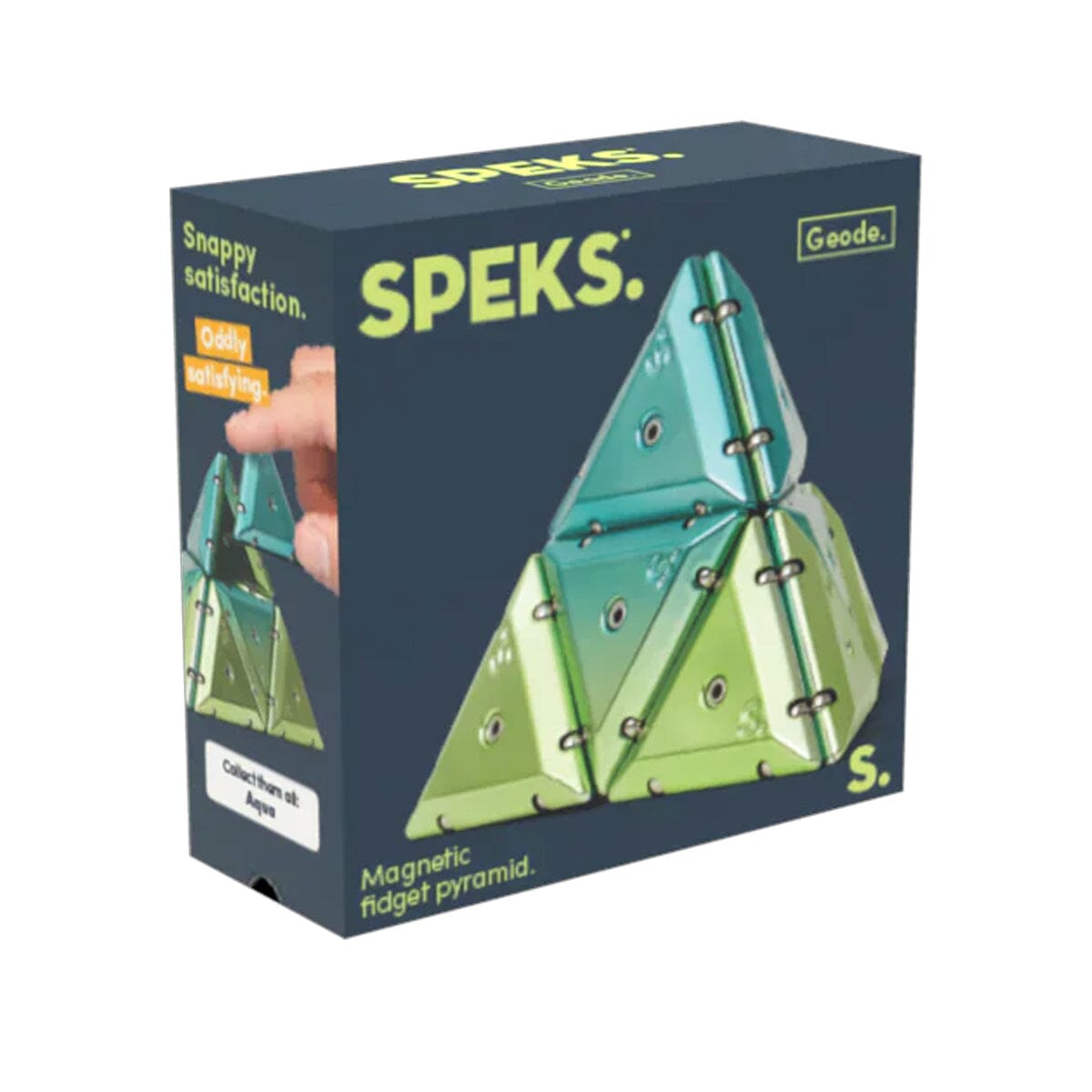 SPEKS Geode Fidget Pyramid - Assorted Sensory Toys JettProof 