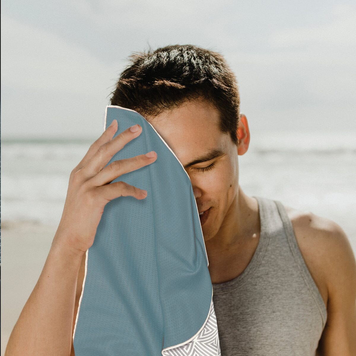 Steel Aqua - Gym Towel Gym Towel JETTPROOF Calming Sensory Clothing Inspired by Jett 