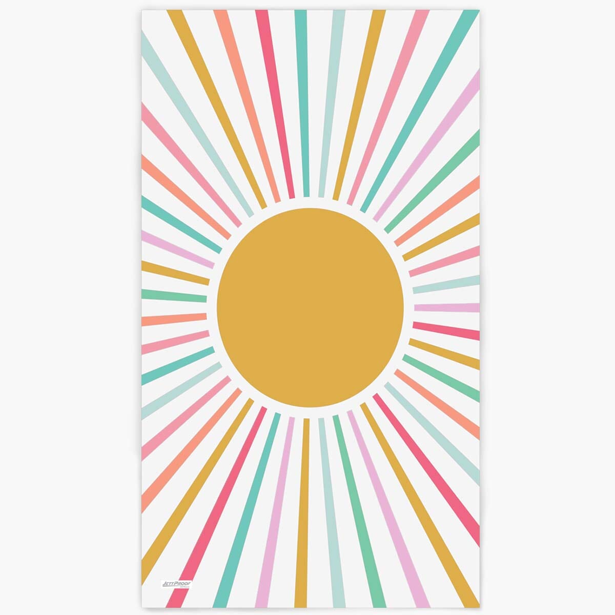 Summer Sun - Kids Sand Free Beach Towel JETTPROOF Calming Sensory Clothing Inspired by Jett 