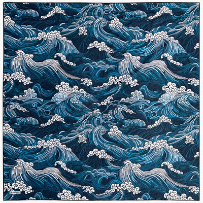 The Great Wave - Sand Free Beach Towel Sand-Free Towel JETTPROOF Calming Sensory Clothing Inspired by Jett Beach Blanket 
