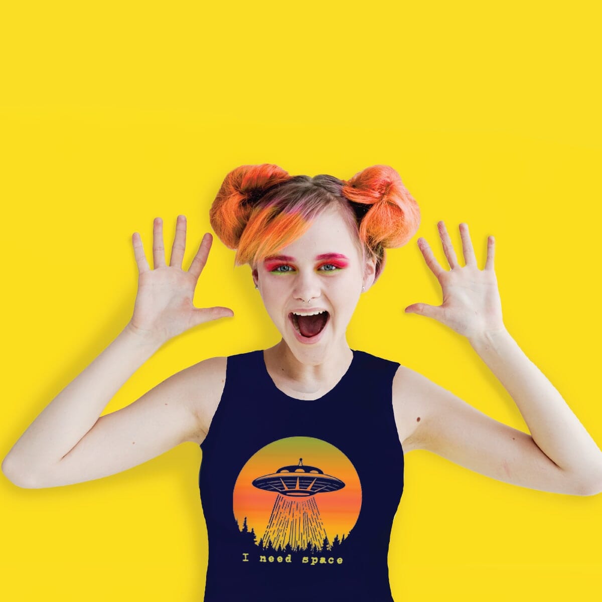 Sensory Singlet | Adult | UFO Shirts JettProof.com.au 