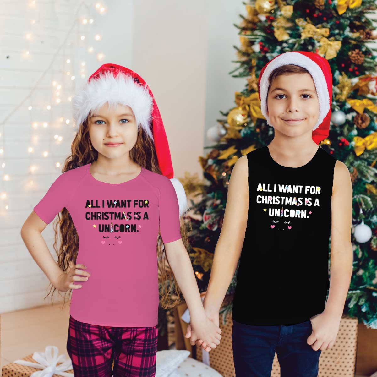 Christmas JettProof Sensory Shirt | Child | Unicorn