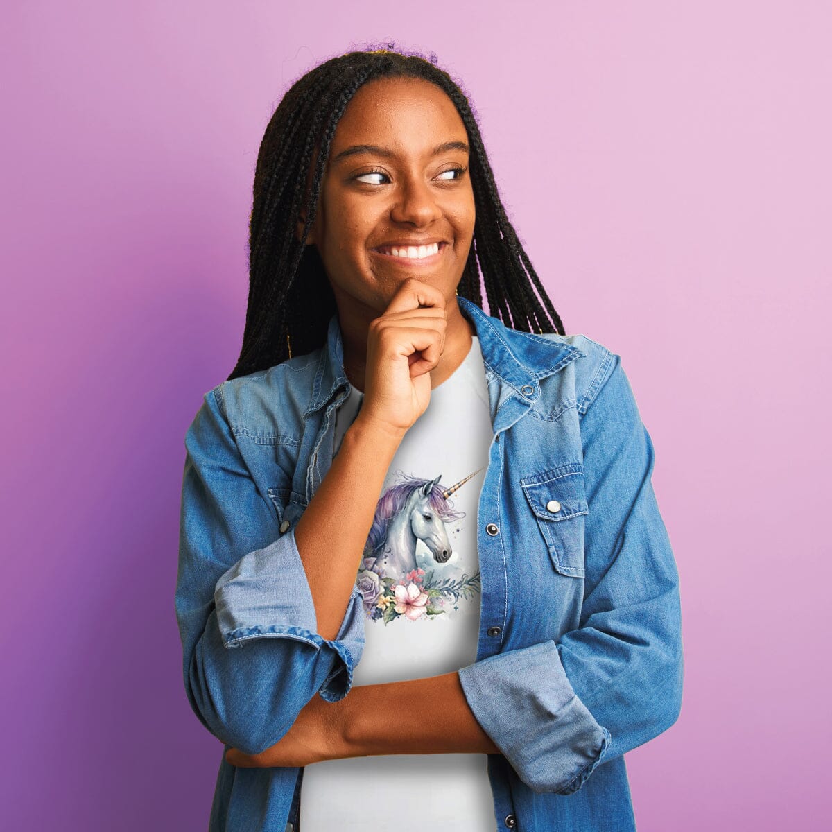 Sensory Shirt | Adult | Unicorn Garden Shirts JettProof 