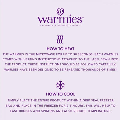 Warmies|Coolies - Large Curly Bear Sensory Toys JETTPROOF Calming Sensory Clothing Inspired by Jett 