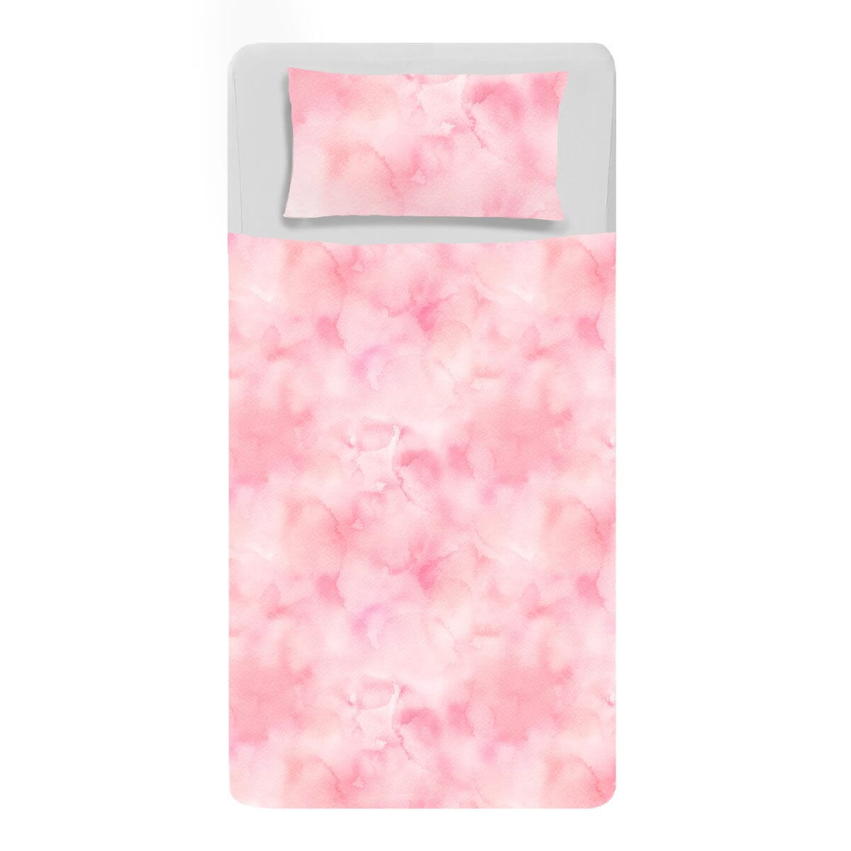 Pink Watercolour - Calming Sensory Compression Sheet Compression Sheets JettProof.com.au Single Bed 