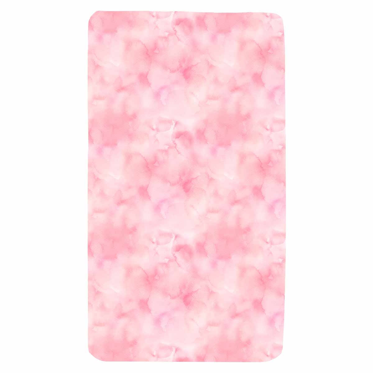 Pink Watercolour Sensory Fitted Bed Sheet
