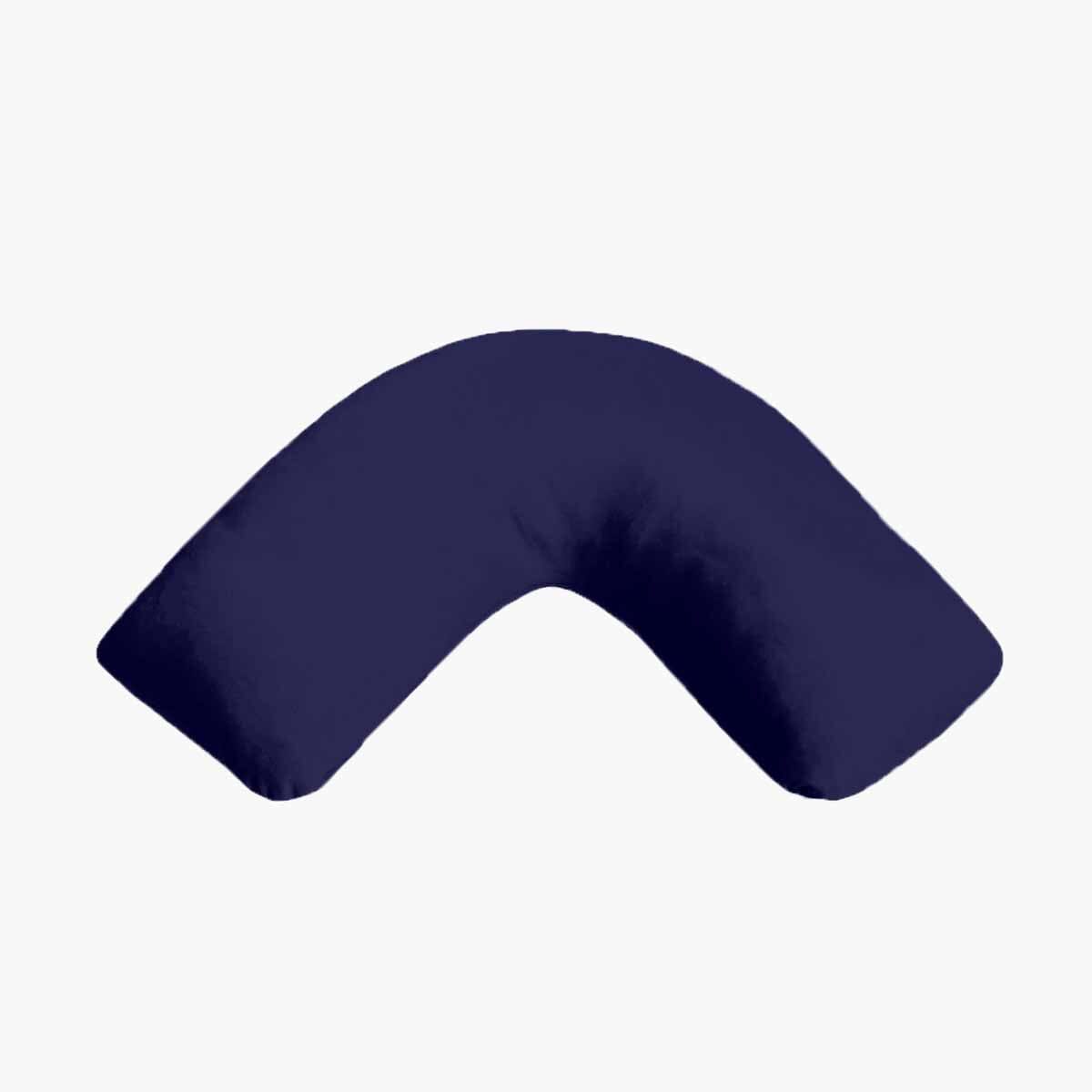 Navy - Curved Waterproof Pillowcase Waterproof JettProof.com.au 