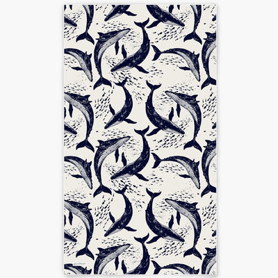 Whale Song - Kids Sand Free Beach Towel Sand Free Towel JettProof 