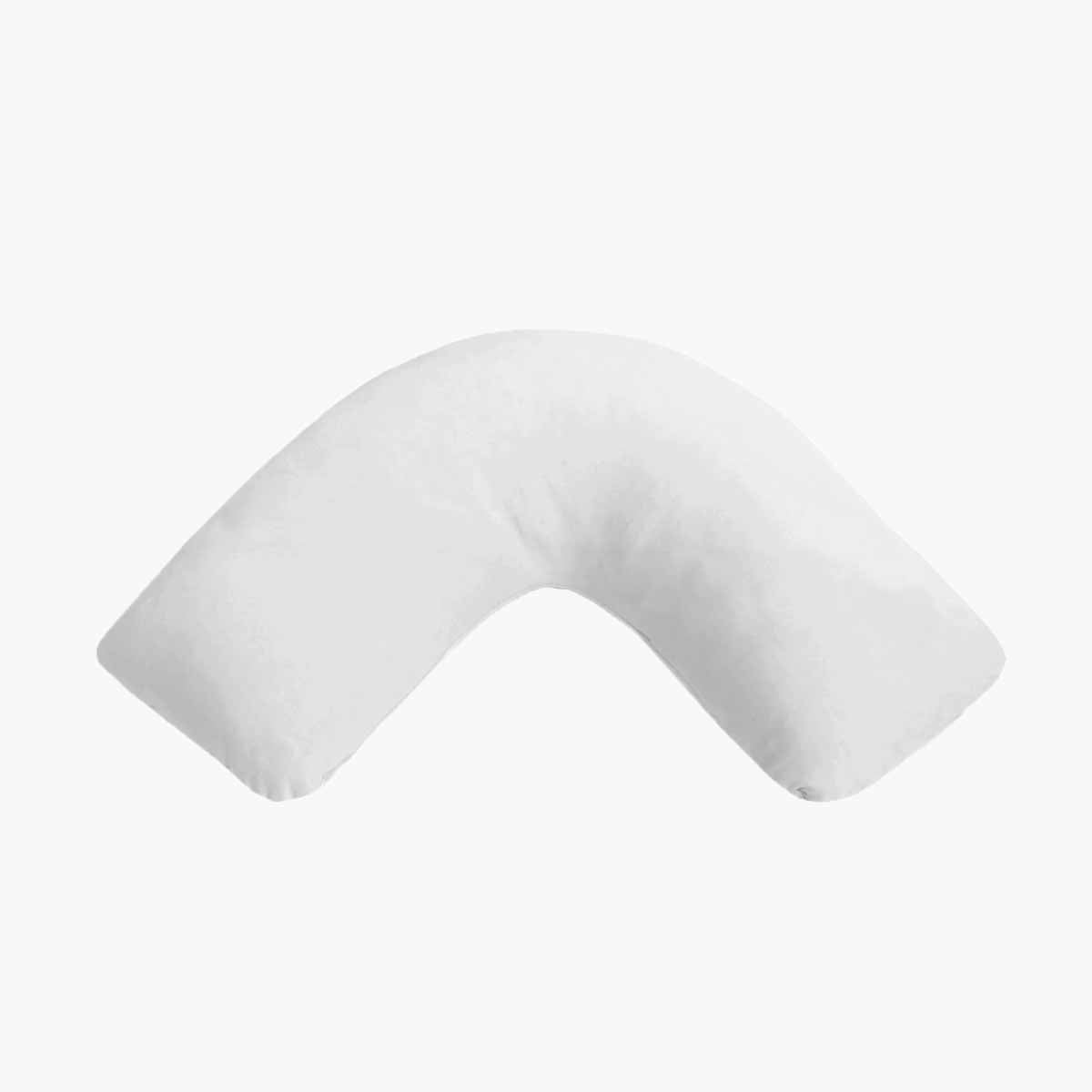 White - Curved Waterproof Pillowcase