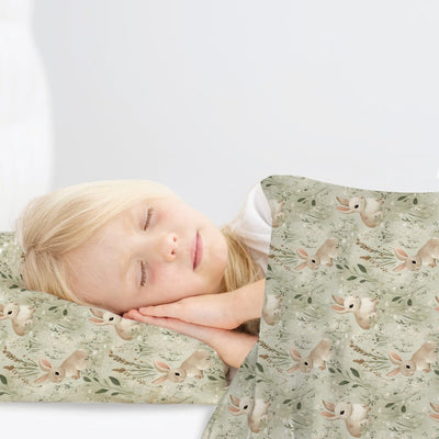 Wild Rabbits - Calming Sensory Compression Sheet Compression Bed Sheet JettProof.com.au 