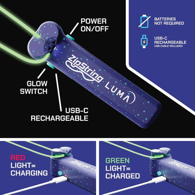 Zipstring - Luma Sensory Toys JettProof 