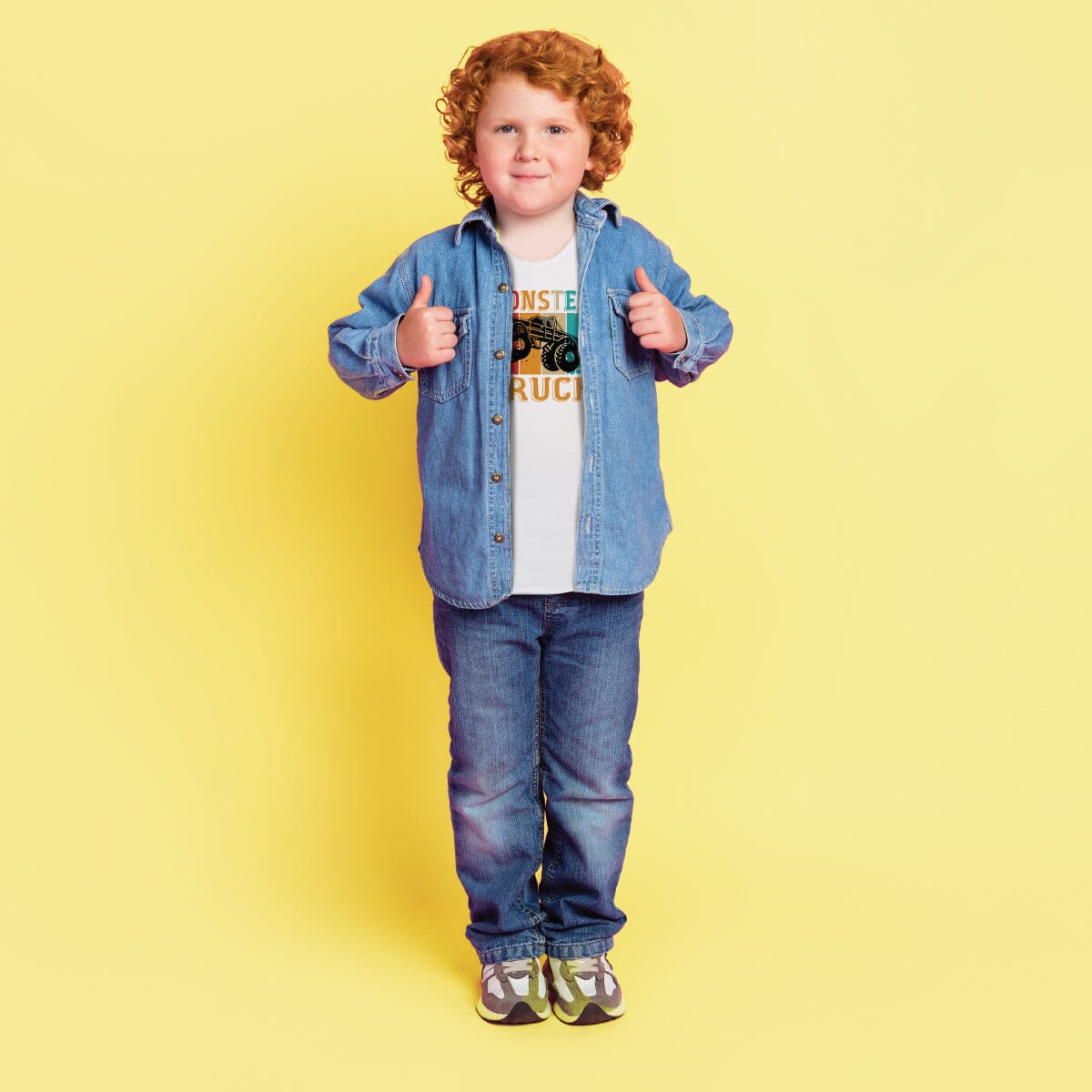 Sensory Shirt | Child | Monster Truck JettProof 