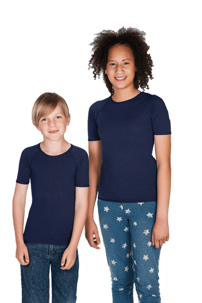 2 Pack Navy Sensory Shirt Girls by Jett Proof