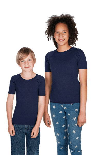 2 Pack Navy Sensory Shirt Boys by Jett Proof