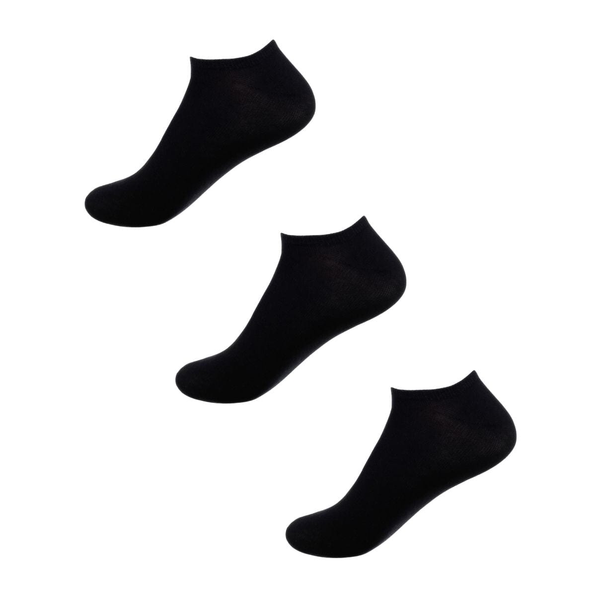 Seamless Feel Sensory Ankle Socks Package Deals | Adult Socks JettProof.com.au Black Ladies size 5-8 3 Pack