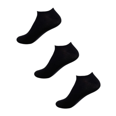 Seamless Feel Sensory Ankle Socks Package Deals | Adult Socks JettProof.com.au Black Ladies size 5-8 3 Pack