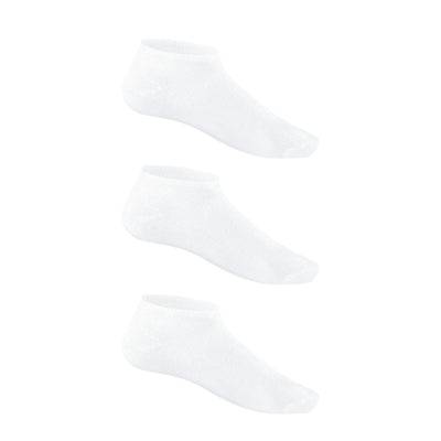 Seamless Feel Sensory Ankle Socks Package Deals | Adult Socks JettProof.com.au White Ladies size 5-8 3 Pack