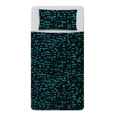 Blue Matrix - Calming Sensory Compression Sheet