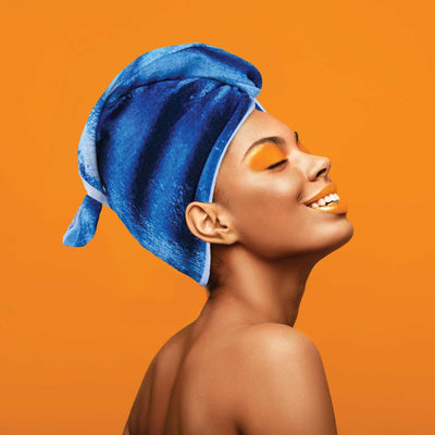Blue Tie Dye - Hair Wrap Hair Wrap JETTPROOF Calming Sensory Clothing Inspired by Jett 