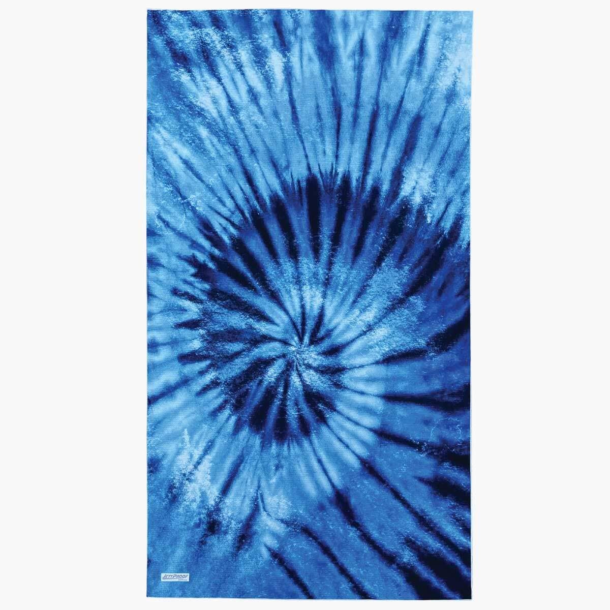 Blue Tie Dye - Sand Free Beach Towel Sand-Free Towel JETTPROOF Calming Sensory Clothing Inspired by Jett 