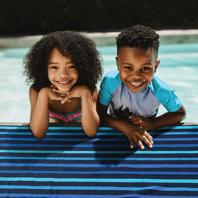Bondi Blue - Kids Sand Free Beach Towel JETTPROOF Calming Sensory Clothing Inspired by Jett 