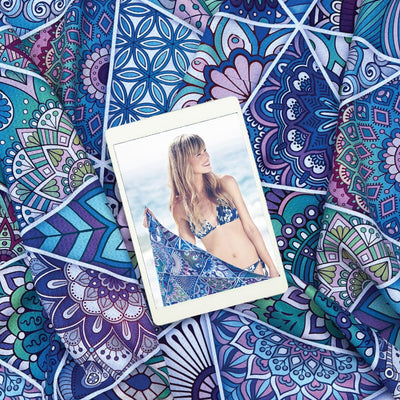 Bora Bora - Beach Blanket Large Beach Towel JETTPROOF Calming Sensory Clothing Inspired by Jett 